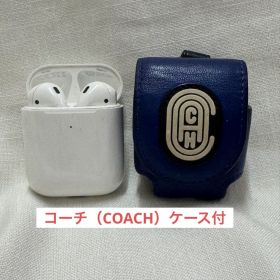 AirPods 第2世代 モデル番号A2031 コーチCOACHのケース付