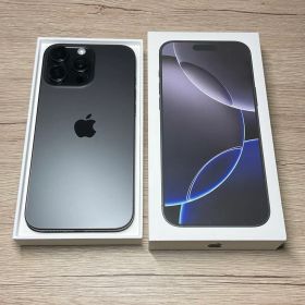 iPhone 16 Pro Max 512GB ブラックチタニウム