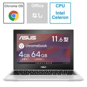 ASUS エイスース ノートパソコン Chromebook CX1 11.6型 トランスペアレントシルバー CX1102CKA-N00010