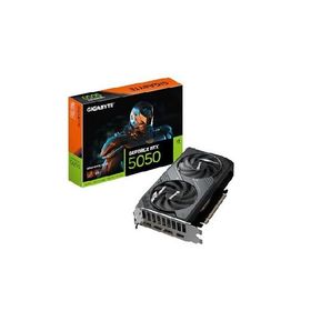 【並行輸入品】 GIGABYTE GeForce RTX 5050 WINDFORCE OC 8Gグラフィックスカード、8GB 128ビットGDDR6、PCIe 5.0、WINDFORCE冷却システム、GV-N5050WF2OC-8GD