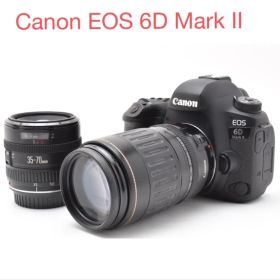 Canon EOS 6D mark II 標準&望遠ダブルレンズセット