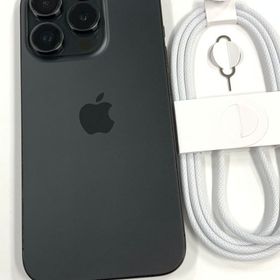 【モバイルBOX】 電池85%SIMフリー iPhone15 Pro 128GB ブラックチタニウム