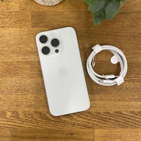 iPhone 15Pro 128GB ホワイト 国内版 SIMフリー送料無料