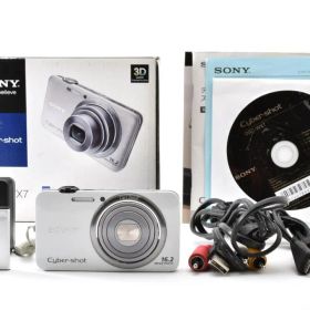 良品★SONY Cyber-shot DSC-WX7 ホワイト #785