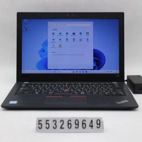 Lenovo ThinkPad X280 Core i3 8130U 2.2GHz/8GB/256GB(SSD)/12.5W/FWXGA(1366x768)/Win11 【553269649】