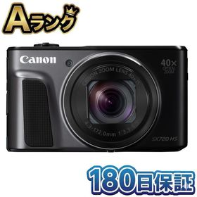 【整備済み品】 Canon デジタルカメラ PowerShot SX720 HS ブラック 光学40倍ズーム PSSX720HSBK デジカメ キャノ