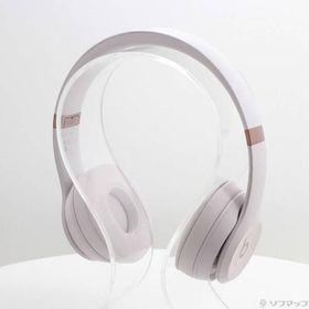 〔中古〕Beats by Dr. Dre eats Solo4 オンイヤーワイヤレスヘッドフォン クラウドピンク MUW33PA／A〔198-ud〕