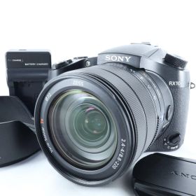 【良品】SONY(ソニー)デジタルカメラ Cyber-shot RX10IV ブラック 1.0型積層型CMOSセンサー 光学ズーム25倍(24-600mm) DSC-RX10M4