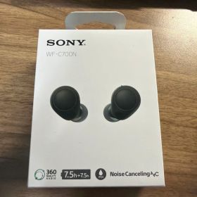 SONY WF-C700N/BZ（ブラック）ワイヤレスイヤホン