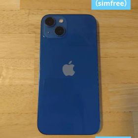 【美品】Apple iPhone 13 ブルー 128GB 本体※eSIM対応