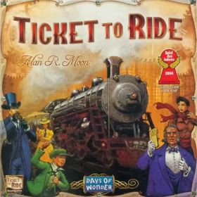 【中古】ボードゲーム チケット・トゥ・ライド 英語版 (Ticket to Ride)