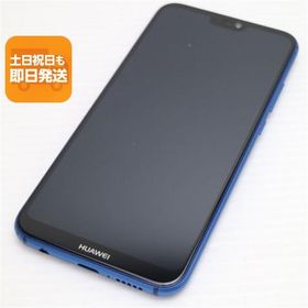 新品同様 Y!mobile HUAWEI P20 lite ブルー スマホ 本体 白ロム 中古 あすつく 土日祝発送OK