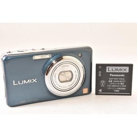 Panasonic パナソニック LUMIX DMC-FX77 スエードブルー コンパクトデジタルカメラ J2607062