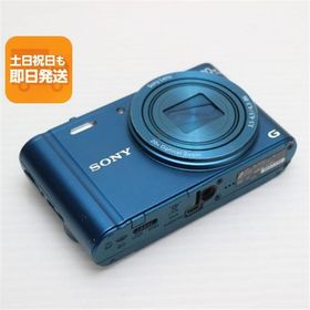 良品中古 DSC-WX300 Cyber-shot ブルー 即日発送 デジカメ SONY 本体 あすつく 土日祝発送OK