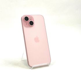 【全額返金保証】【最速発送】 iPhone 15 128GB ピンク SIMフリー 白ロム 美品 動作確認済 86%