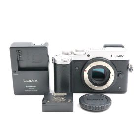 ■シャッター数5501枚！新品同様■ Panasonic LUMIX GX8 ボディ シルバー DMC-GX8 ミラーレス一眼カメラ