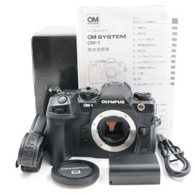 ■シャッター数11384枚！極上品■ OLYMPUS OM SYSTEM OM-1 ボディ ブラック ミラーレス一眼カメラ オリンパス