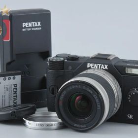 【中古】PENTAX ペンタックス Q10 ズームレンズキット ブラック シャッター回数僅少