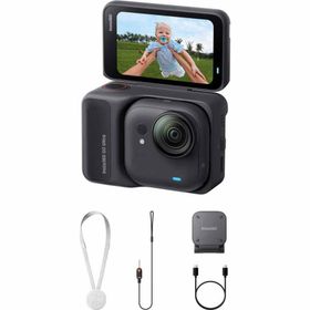 Insta360 カメラ アクションカメラ 4K 防水 スタンダードバンドル GO Ultra ミッドナイトブラック