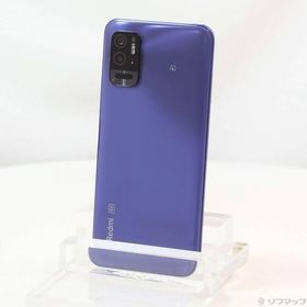 〔中古〕Xiaomi(シャオミ) Redmi Note 10T 64GB ナイトタイムブルー XMSAC1 Softbank SIMフリー〔371-ud〕
