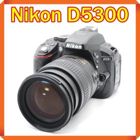 ✨ Nikon D5300 一眼レフ スマホ転送 シングルレンズセット ニコン