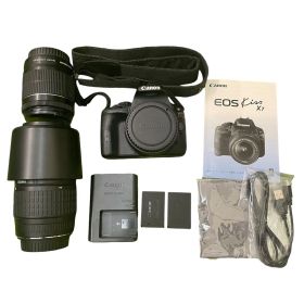 T479 Canon EOS Kiss X7 DS126441 本体レンズセット