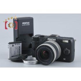 【中古】PENTAX ペンタックス Q10 ズームレンズキット ブラック シャッター回数僅少