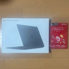 Surface Laptop5 13.5 ブラック ウイルスバスターセット