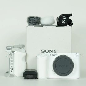 [美品 | カメラゲージ付] SONY VLOGCAM ZV-E1 [ボディ ホワイト] | SONY Eマウント