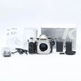 【ショット数2,435】PENTAX K-3 Mark III ボディ シルバー