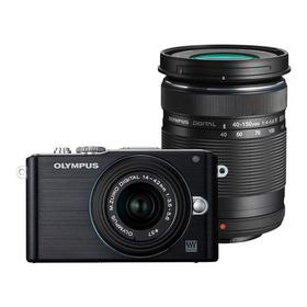 OLYMPUS E-PL3 ダブルズームキット ブラック 良品 動作確認済み 1ヶ月保証付 高性能