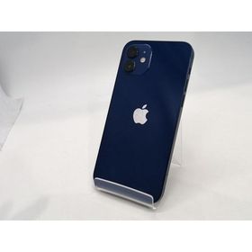 【中古】Apple SoftBank 【SIMロック解除済み】 iPhone 12 128GB ブルー MGHX3J/A【浜松駅前】保証期間１ヶ月【ランクB】