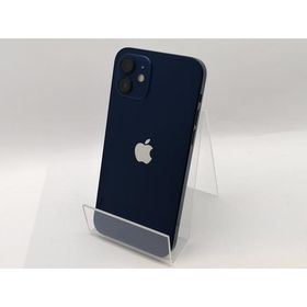 【中古】Apple SoftBank 【SIMロック解除済み】 iPhone 12 128GB ブルー MGHX3J/A【津田沼】保証期間１ヶ月【ランクB】