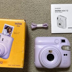 【新品】instax mini 12 パープル