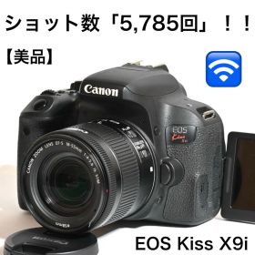 美品｜ショット数5,785回★Canon EOS Kiss X9iレンズキット