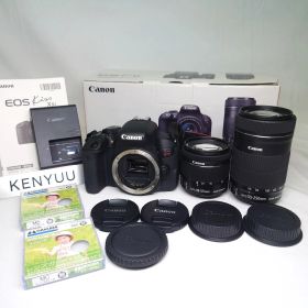 【美品】Canon EOS Kiss X9i ダブルズームキット キャノン 動作確認済み