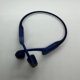 ■SHOKZ OpenRun 骨伝導ワイヤレスイヤホン S803 ネイビーブルー Bluetooth スポーツ用 防水 中古