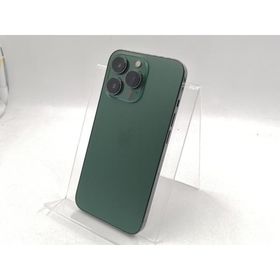 【中古】Apple docomo 【SIMフリー】 iPhone 13 Pro 128GB アルパイングリーン MNDX3J/A【千葉】保証期間１ヶ月【ランクB】