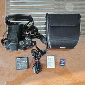 【★新品バッテリー付】Nikon COOLPIX P500 36倍ズーム SD付