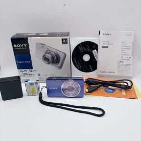 美品SONY Cyber-shot DSC-WX7デジカメ動作確認済 ブルー