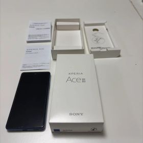 SONY Xperia Ace III 本体 ケース有 SIMフリー SOG08