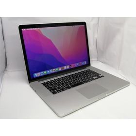 【中古】Apple MacBook Pro 15インチ CTO (Mid 2015) Core i7(2.2G)/16G/256G(SSD)/Iris Pro【川越クレアモール】保証期間１ヶ月【ランクC】