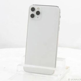 ソフマップ 〔中古品〕 iPhone11 Pro Max 256GB シルバー MWHK2J／A SIMフリー【198】
