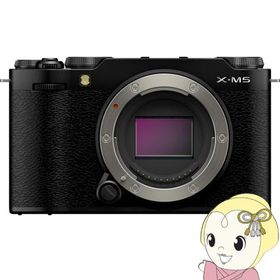 ミラーレス一眼カメラ 富士フイルム FUJIFILM X-M5 ボディ ブラック FX-M5-B/srm