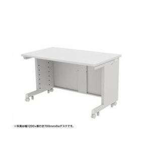 【新品/取寄品/代引不可】eデスク(ホワイト)W1800xD800xH700 ED-SK18080W
