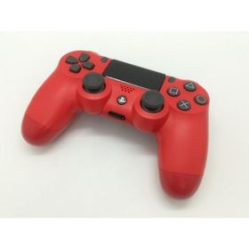 【中古】SONY ワイヤレスコントローラー(DUALSHOCK 4) CUH-ZCT2J11 [マグマ・レッド]【福岡天神】保証期間１週間【ランクB】