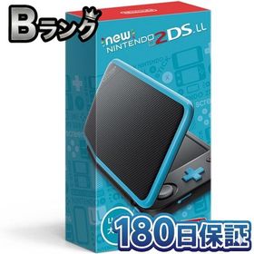 【整備済み品】 Nintendo Newニンテンドー2DS LL ブラック×ターコイズ 3DS 2DSLL 2DS 本体 任天堂 携帯ゲーム機 180