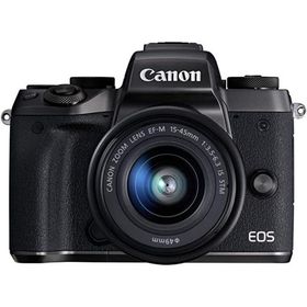Canon ミラーレス一眼カメラ EOS M5 レンズキット EF-M15-45mm F3.5-6.3 IS STM 付属