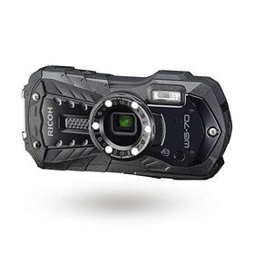RICOH WG-70 ブラック リコー本格防水デジタルカメラ 14m防水 (連続2時間) 1.6m耐衝撃 防塵 -10℃耐寒 アウトドアで活躍するタ