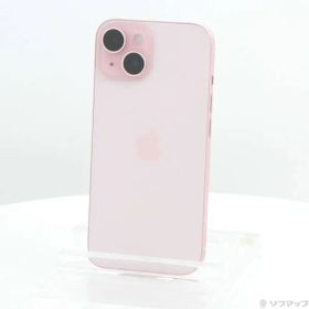 ソフマップ 〔中古品〕 iPhone15 128GB ピンク MTMJ3J／A SIMフリー【352】